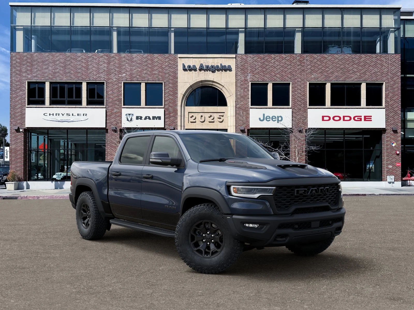 New 2026 Forged Blue Metallic Exterior Paint RAM RHO image 31
