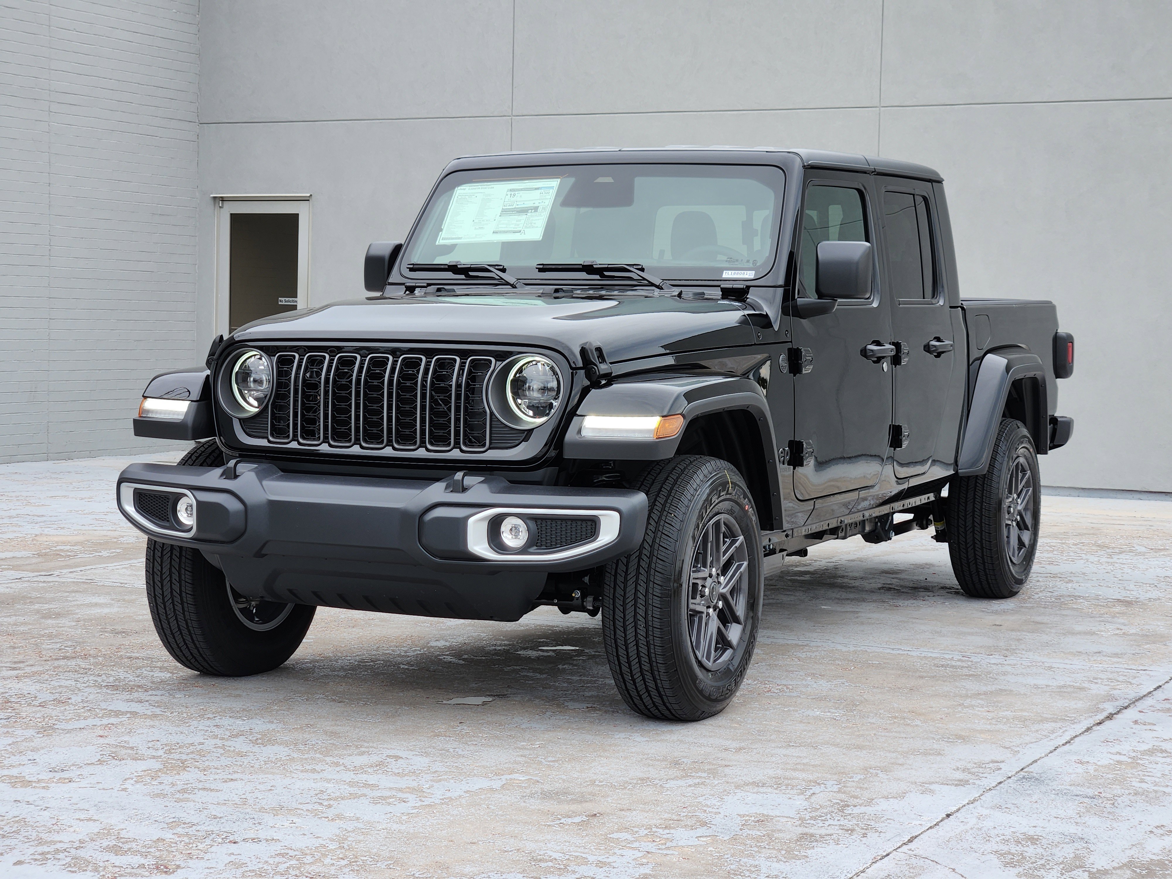 New 2026 Black Clear-Coat Exterior Paint Jeep Sport S image 2