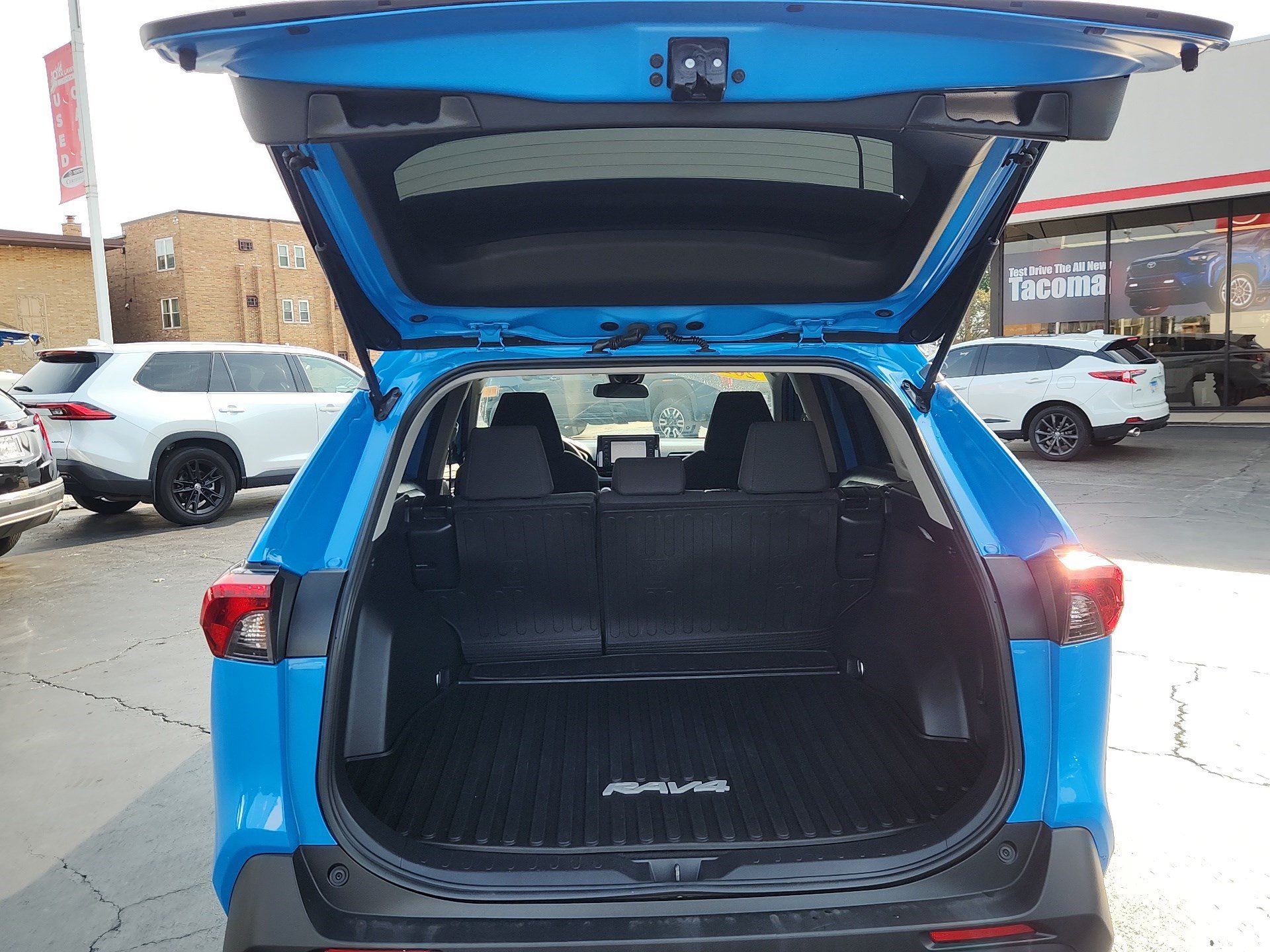 Used 2020 Blue Flame Toyota LE image 24