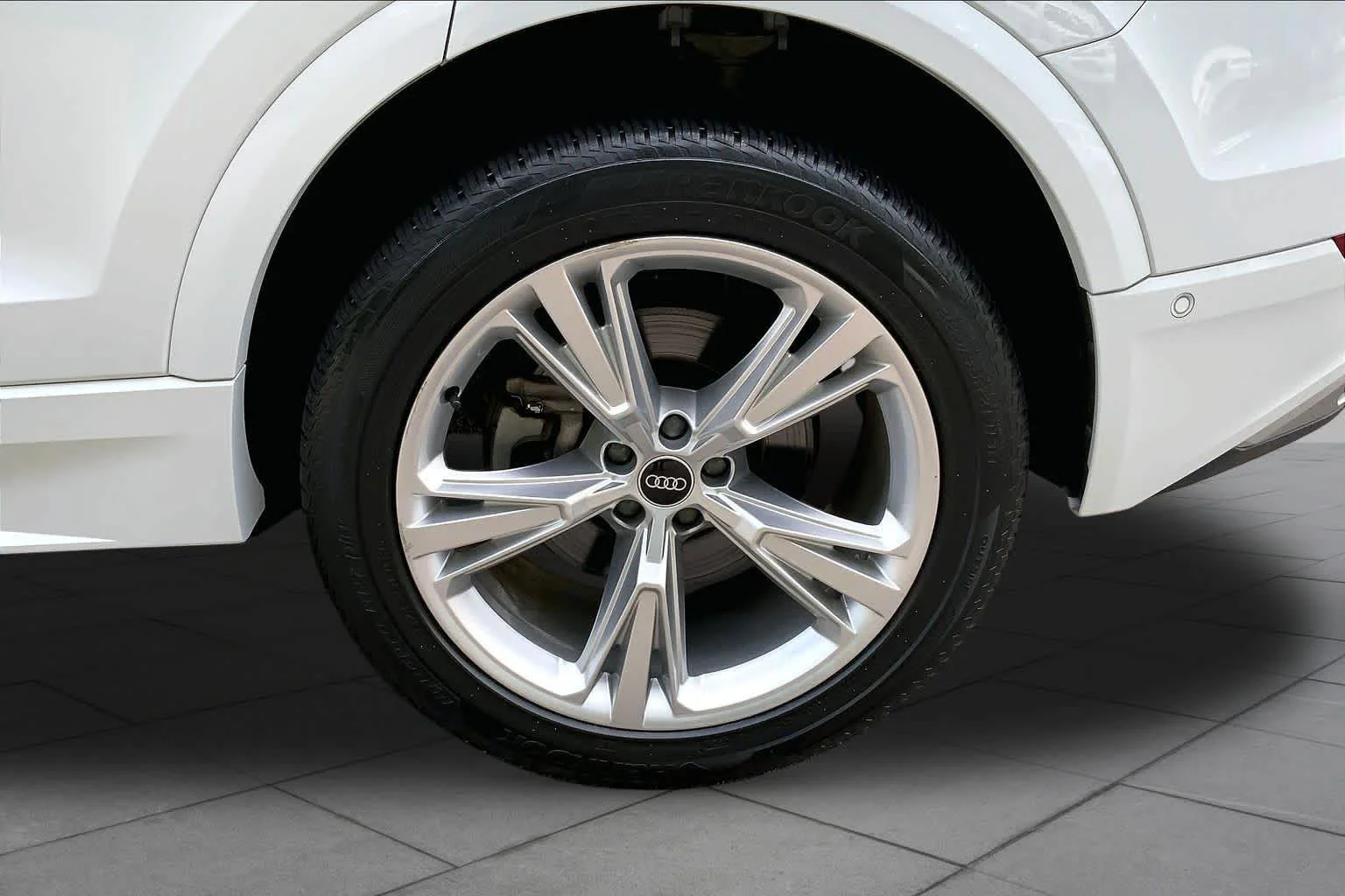 Used 2021 Glacier White Metallic Audi Premium Plus image 11