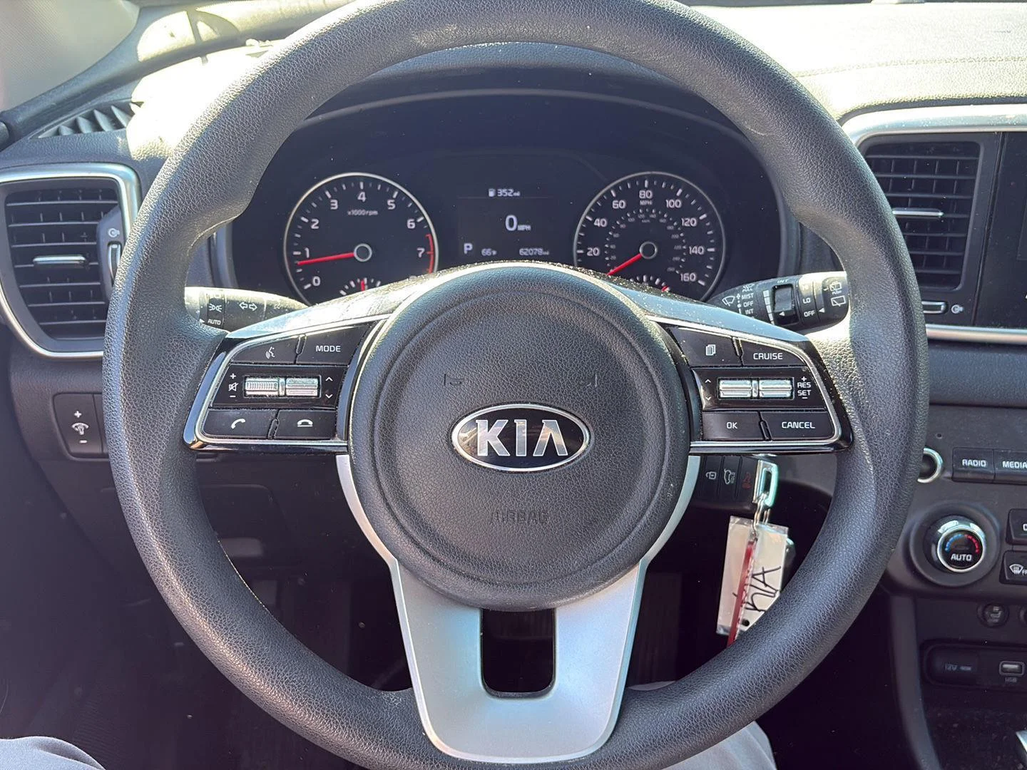 Used 2020 Clear White Kia LX image 12