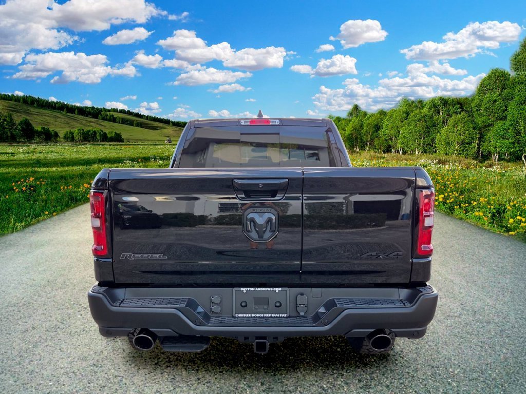 New 2027 Diamond Black Crystal Pearl-Coat Exterior Paint RAM Rebel image 5
