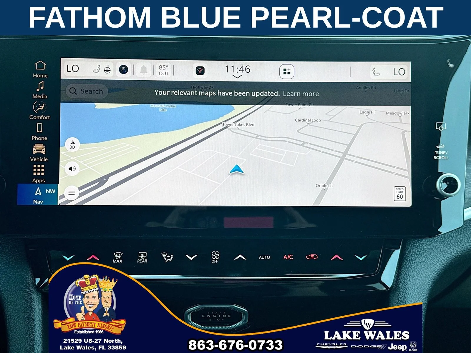 New 2026 Fathom Blue Pearl-Coat Exterior Paint Jeep Limited image 12