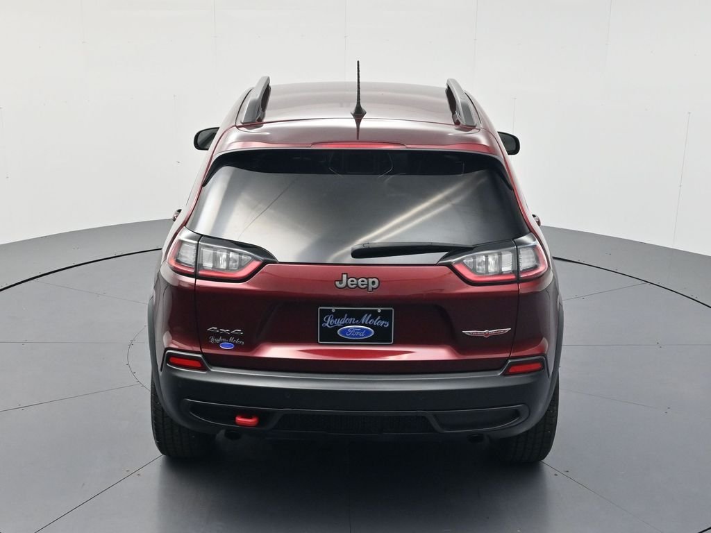 Used 2020 Velvet Red Pearlcoat Jeep Trailhawk image 43