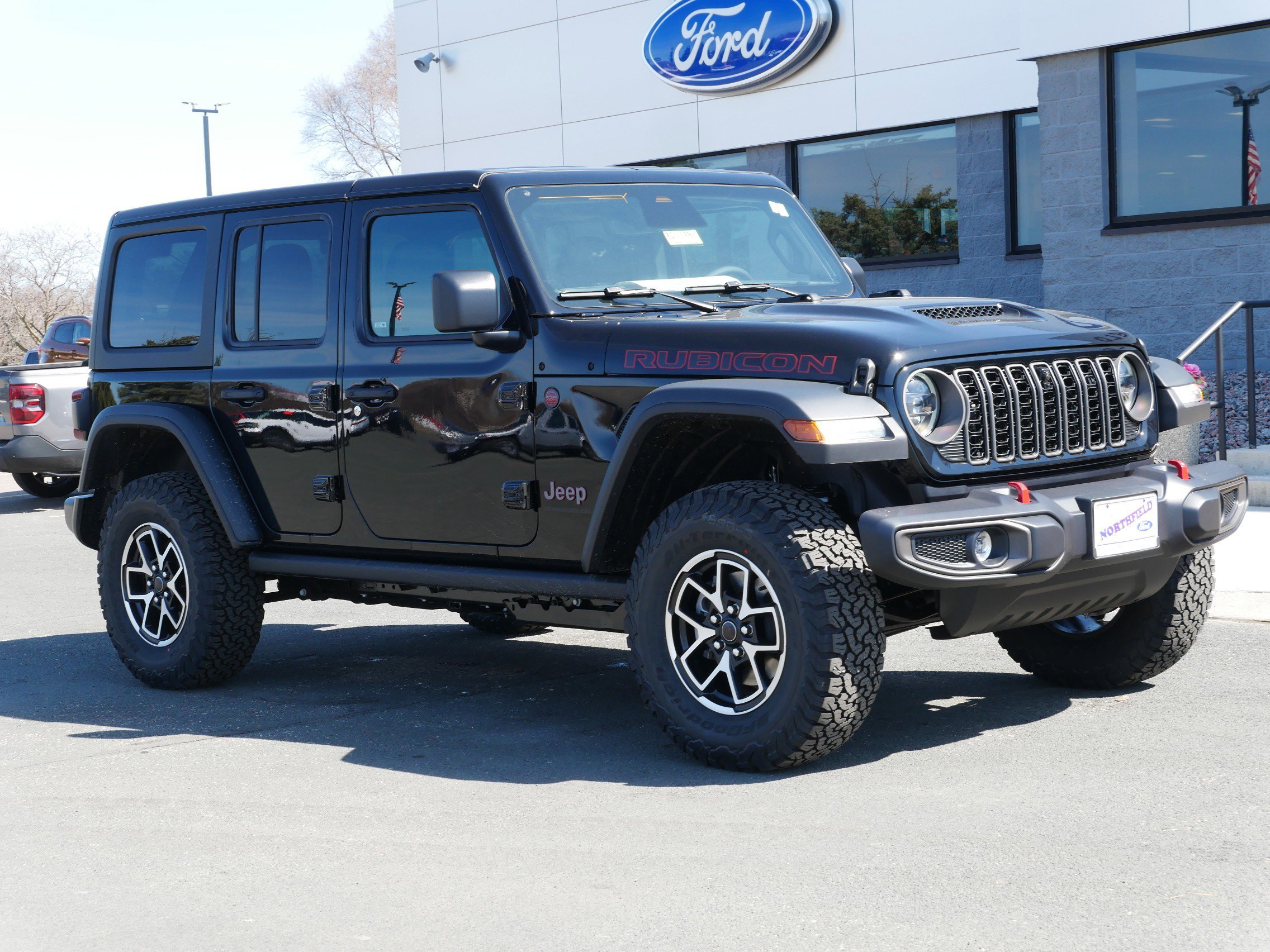 New 2026 Black Clear-Coat Exterior Paint Jeep Rubicon image 2