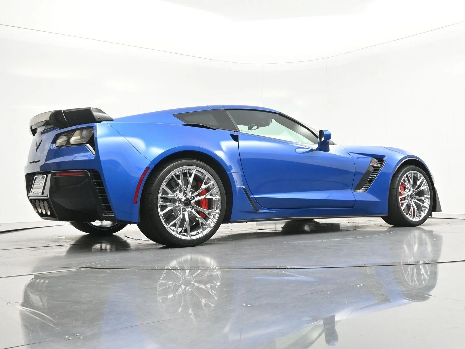 Used 2016 LAGUNA BLUE METALLIC TINTCOAT Chevrolet Z06 3LZ image 54