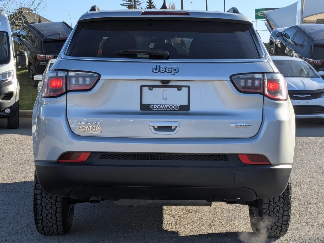 Certified Used 2025 Silver Jeep North - - 4x4 - Remote Start - Active Lane - Back Up Cam & More! image 7