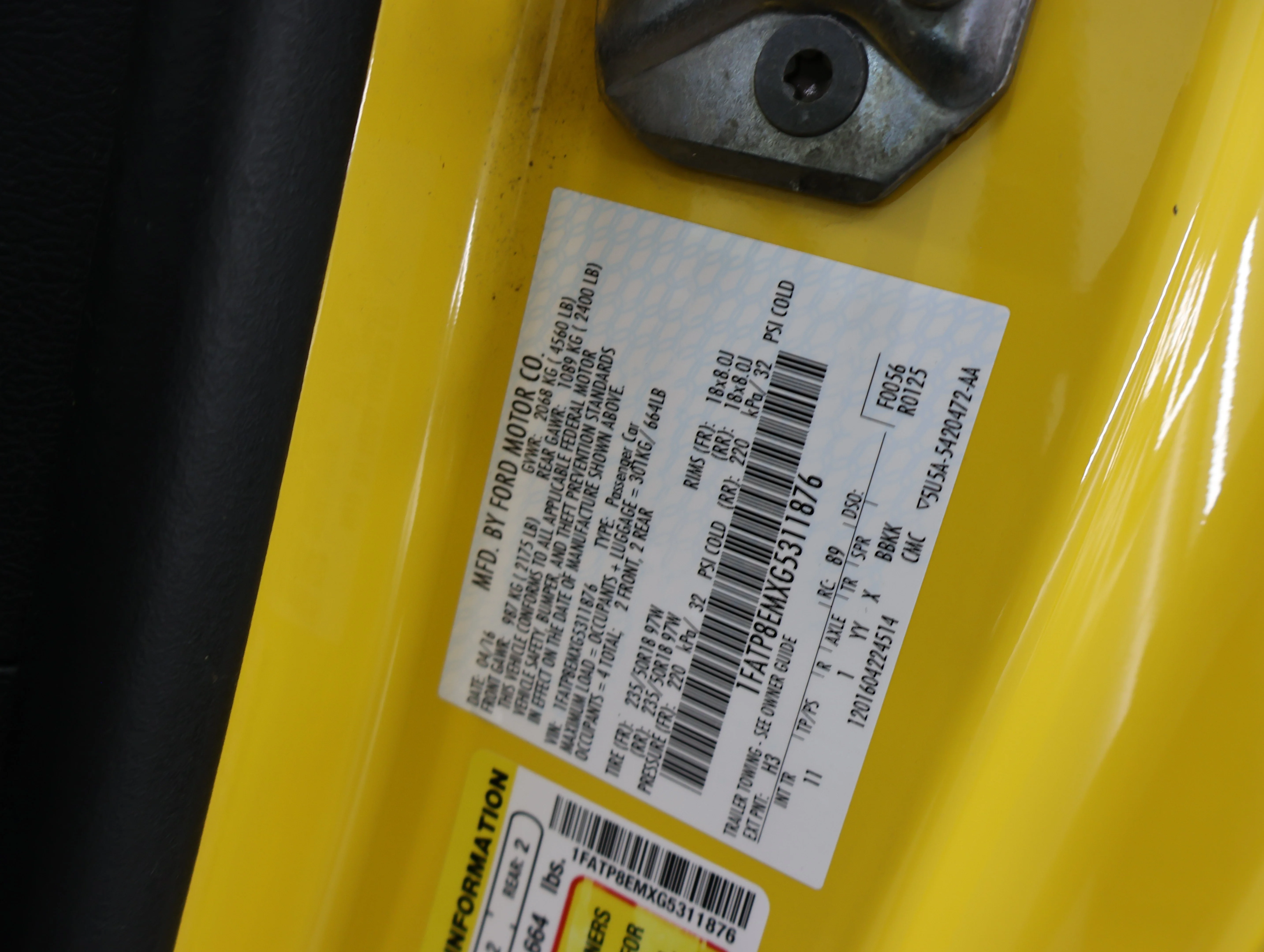 Used 2016 Triple Yellow Tri-Coat Ford V6 image 58