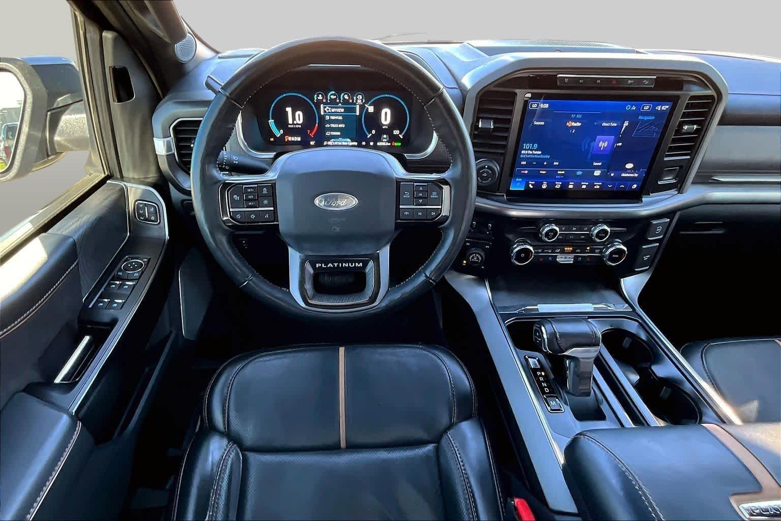 Used 2023 Antimatter Blue Metallic Ford Platinum image 6