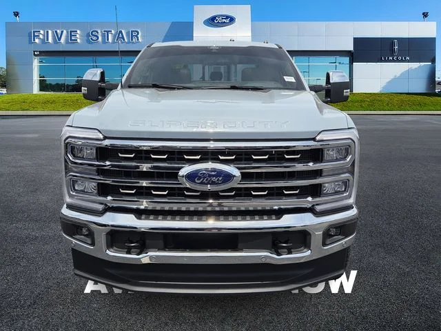 New 2026 Glacier Gray Metallic Tri-Coat Ford King Ranch image 2
