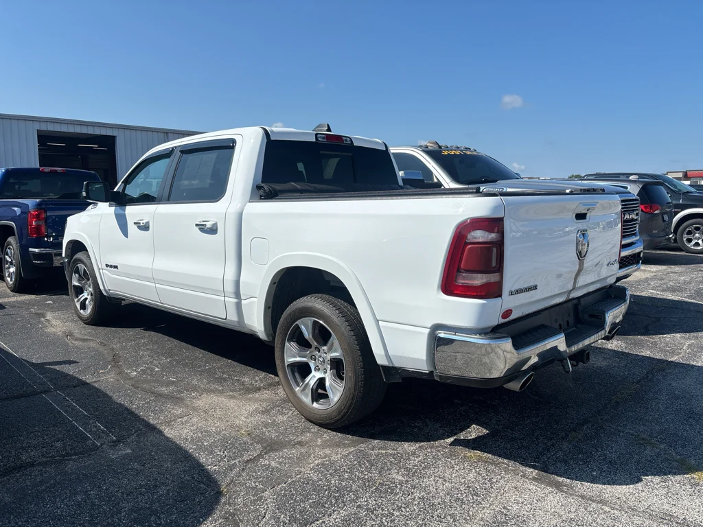 Used 2022 Bright White Clearcoat Ram Laramie image 3