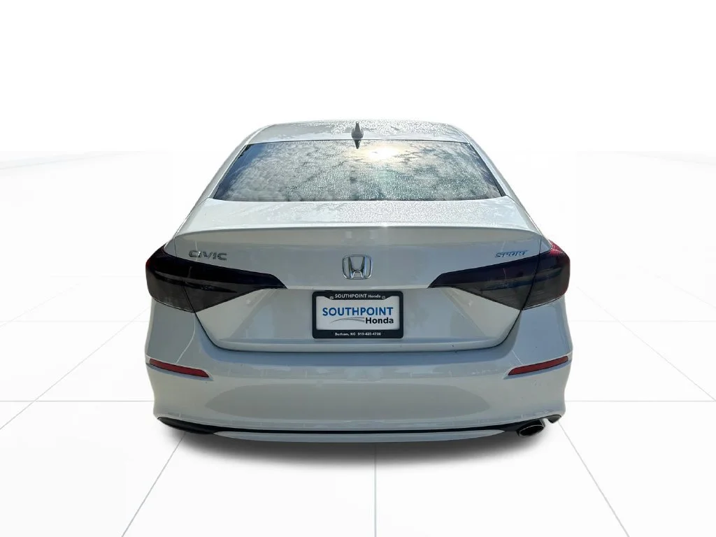 Certified Used 2025 Platinum White Pearl Honda 4D SPORT image 43