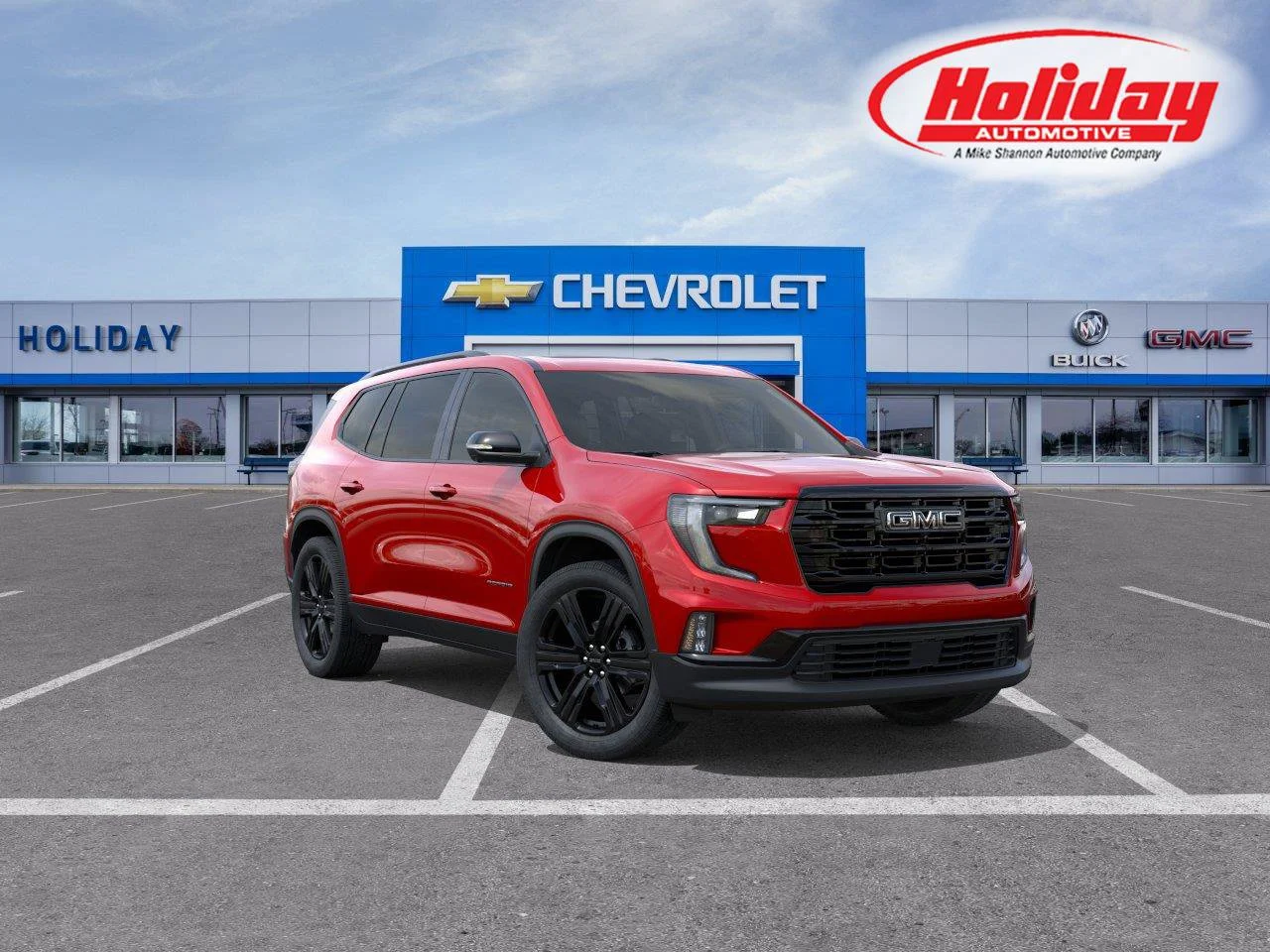 New 2027 Volcanic Red Tintcoat GMC Elevation image 1