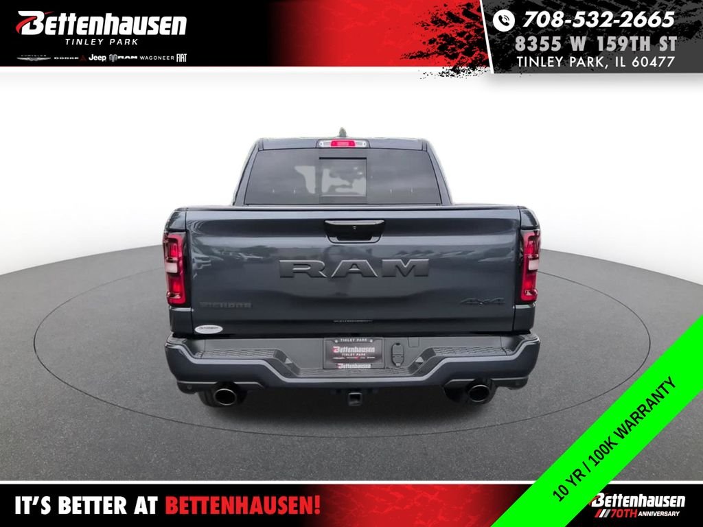 New 2026 Forged Blue Metallic Exterior Paint RAM Big Horn image 11