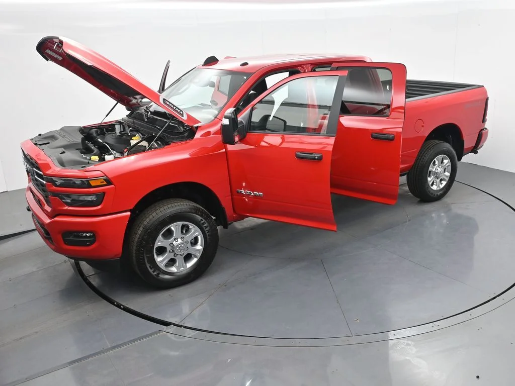 New 2026 Flame Red Clear-Coat Exterior Paint RAM Big Horn image 44