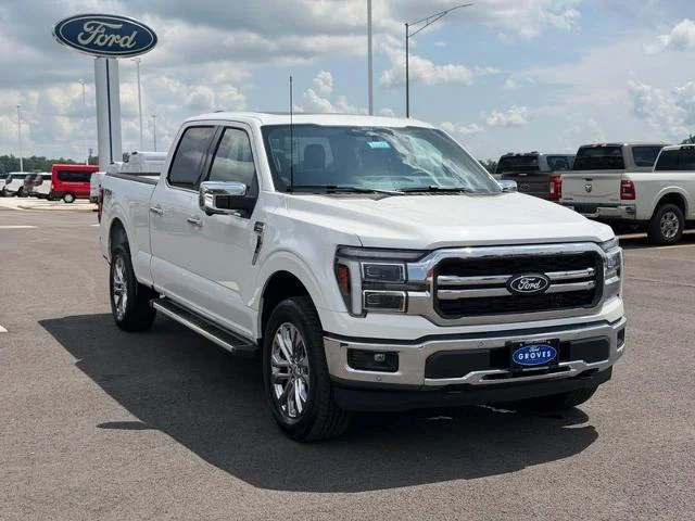 New 2026 Star White Metallic Tri-Coat Ford Lariat® image 27