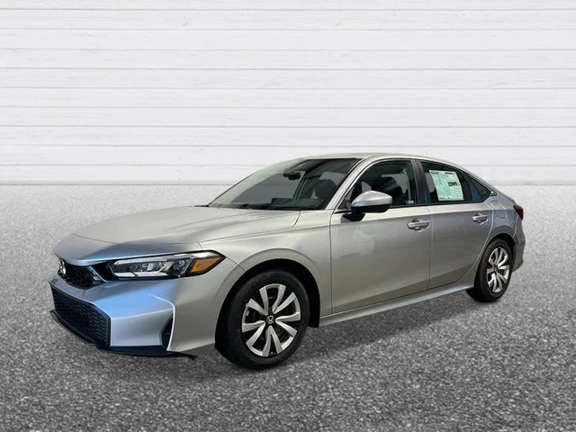 New 2026 Solar Silver Metallic Honda LX image 2