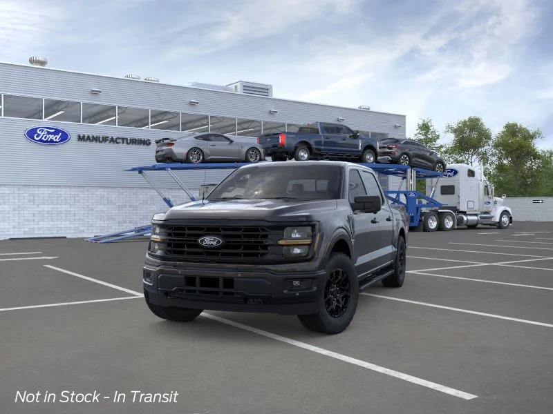 New 2026 Agate Black Metallic Ford XLT image 2
