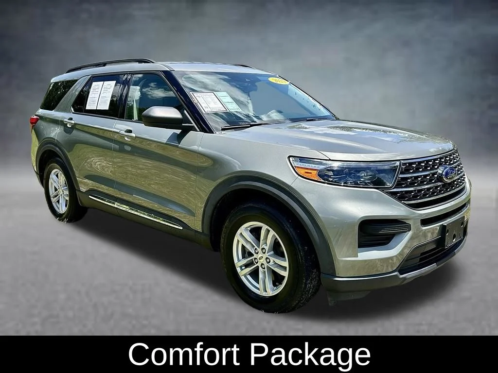 Used 2020 Silver Spruce Metallic Ford XLT image 3