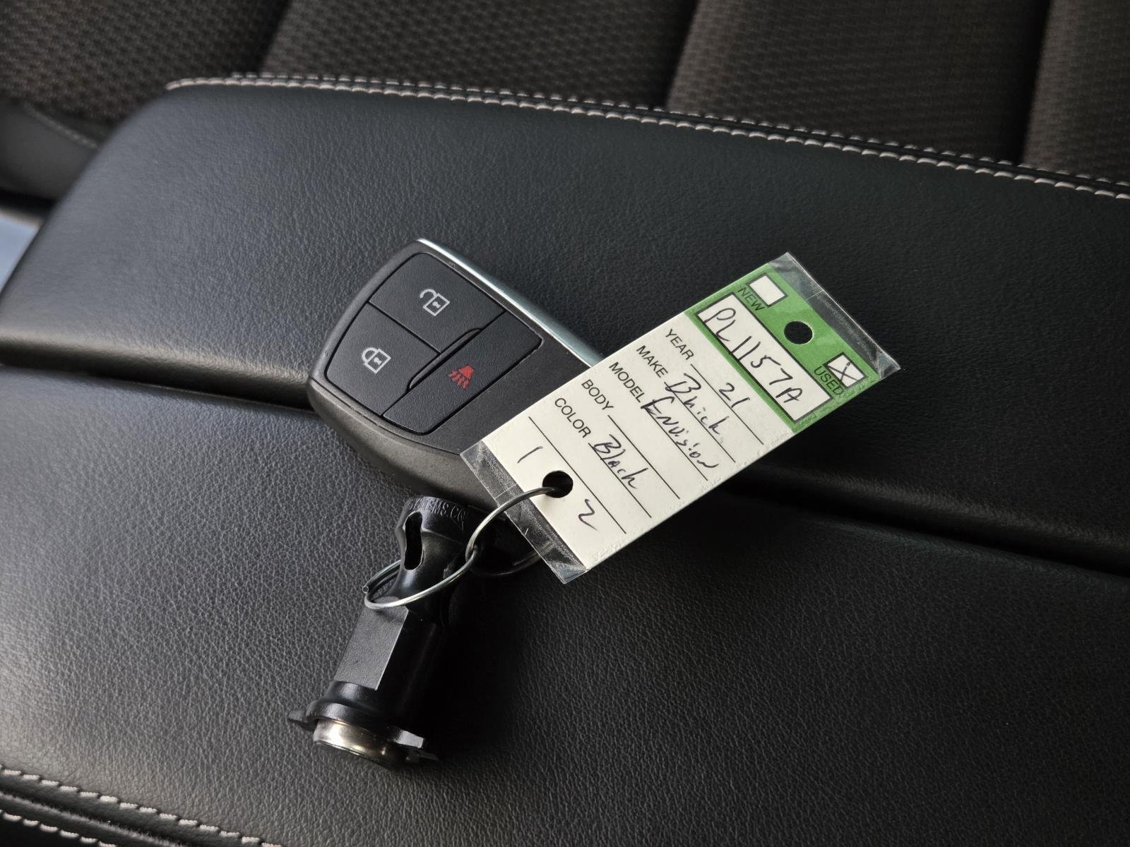 Used 2021 Ebony Twilight Metallic Buick Preferred image 38