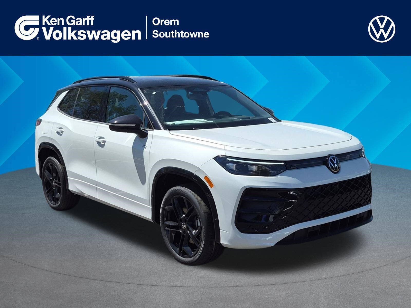 New 2026 Opal White Pearl Volkswagen SEL R-Line Turbo image 1