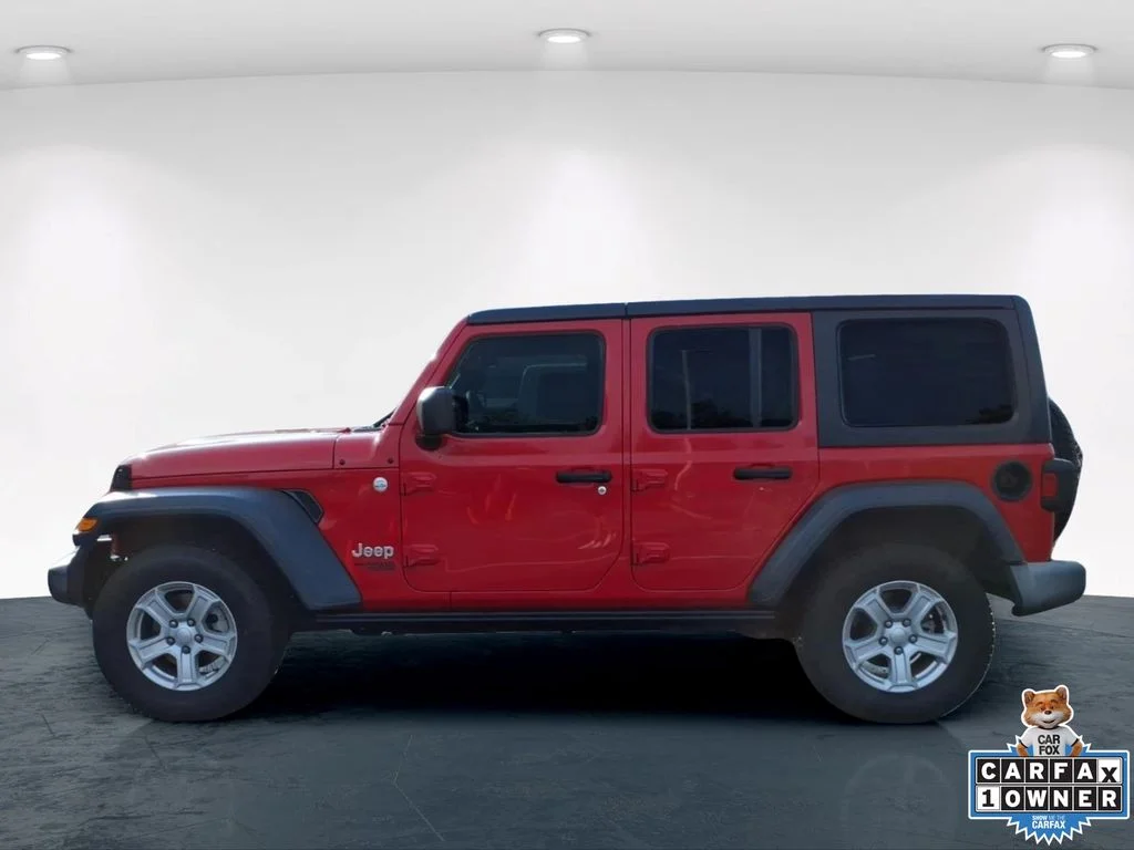 Used 2018 Red Jeep Unlimited Sport S image 21