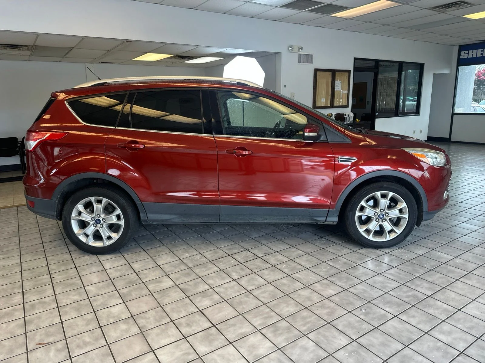 Used 2016 Orange Ford Titanium image 6