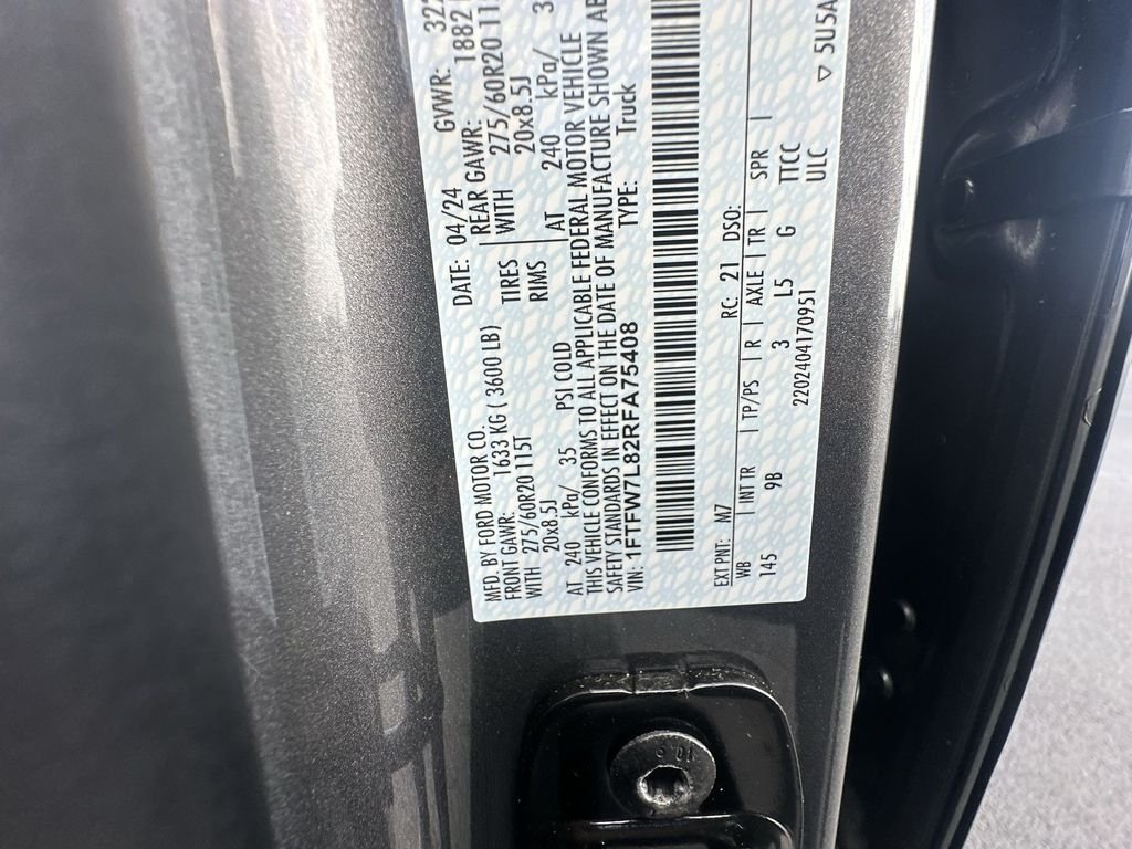 Used 2024 Gray Ford Platinum image 19
