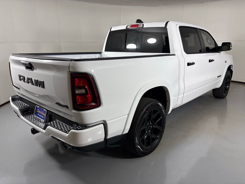 New 2026 Bright White Clear-Coat Exterior Paint RAM Laramie image 8