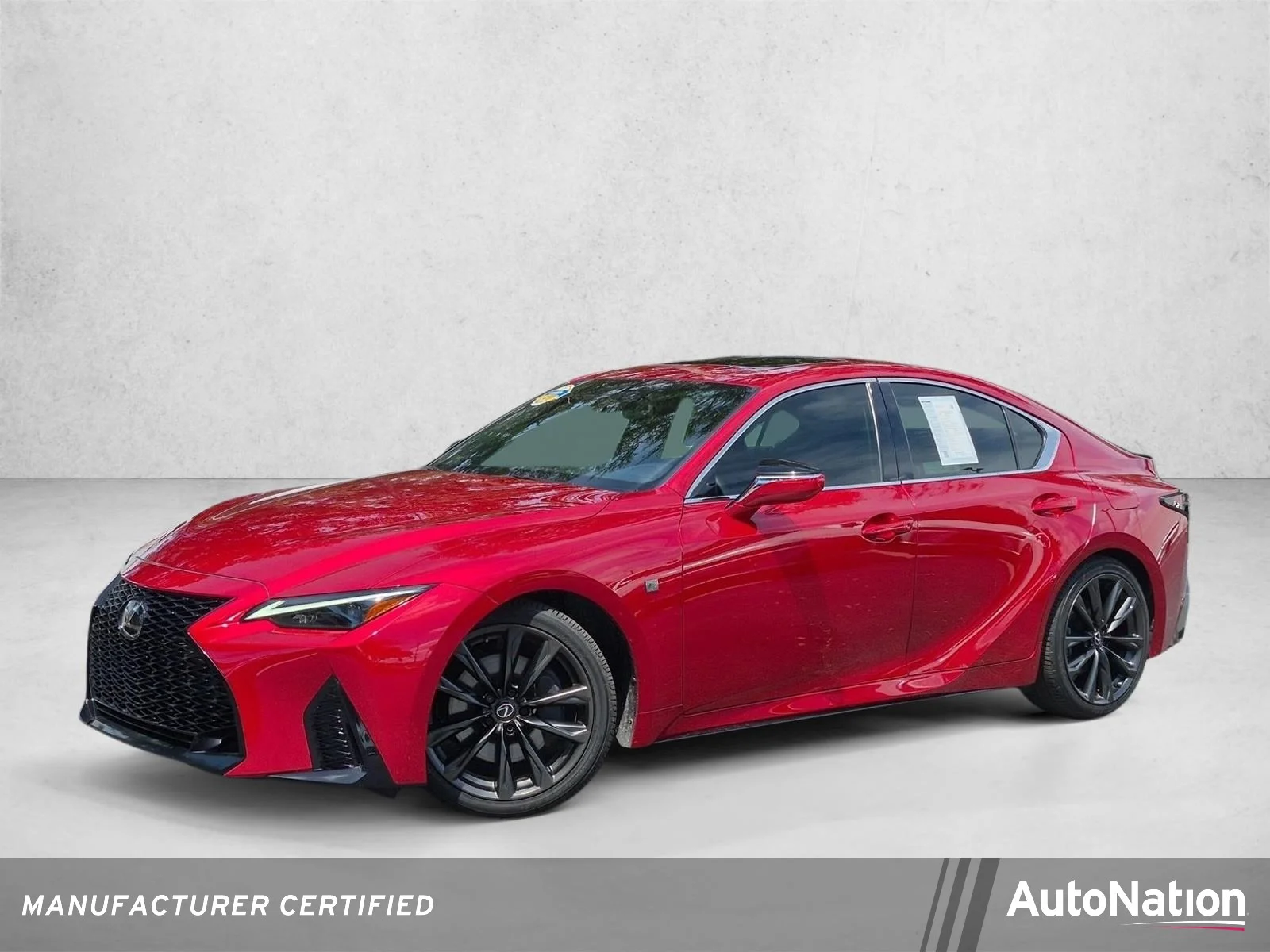 Certified Used 2025 Infrared Lexus IS 350 F SPORT Design image 1