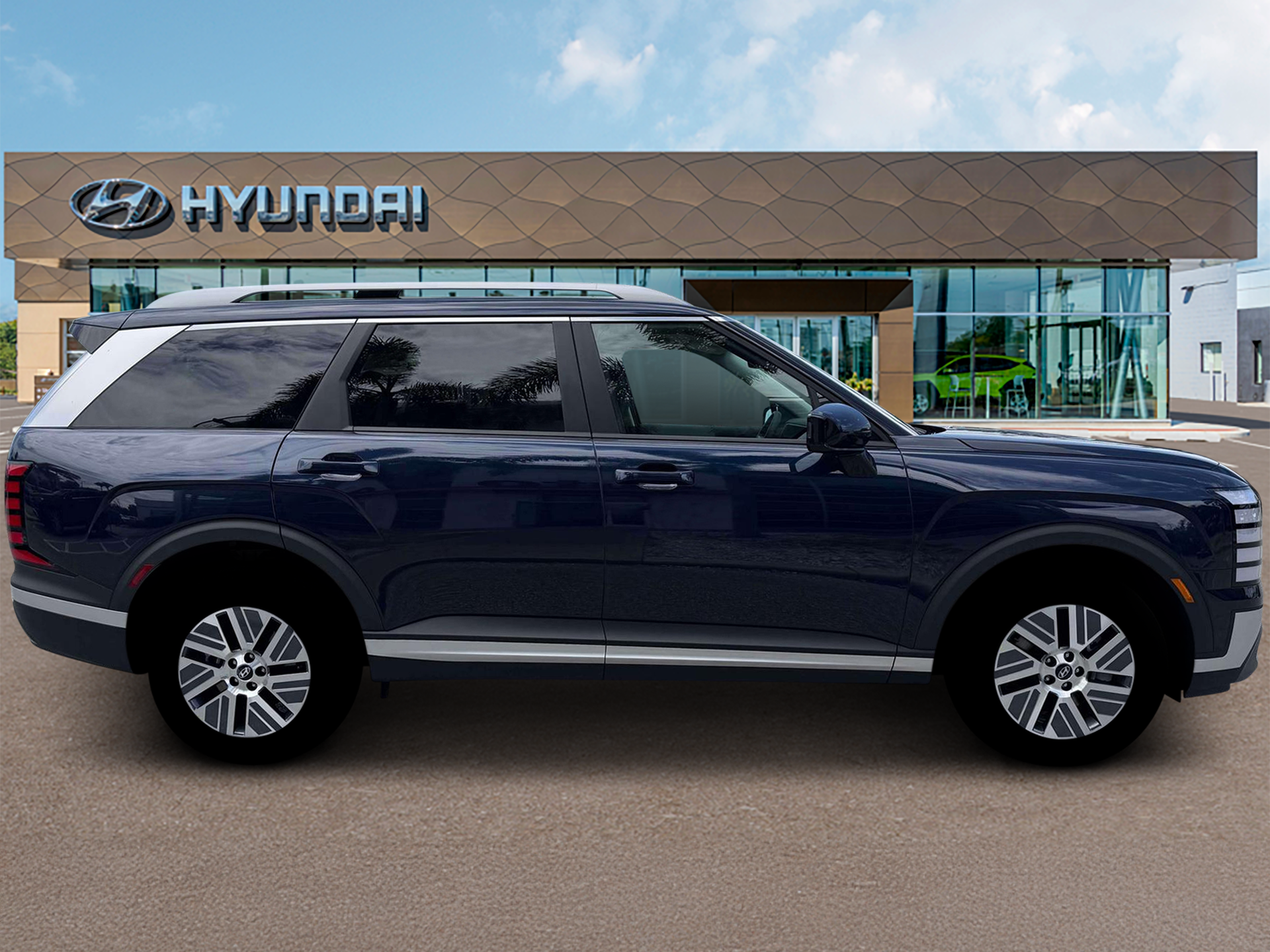 New 2026 Blue Hyundai Blue SEL 7P image 9
