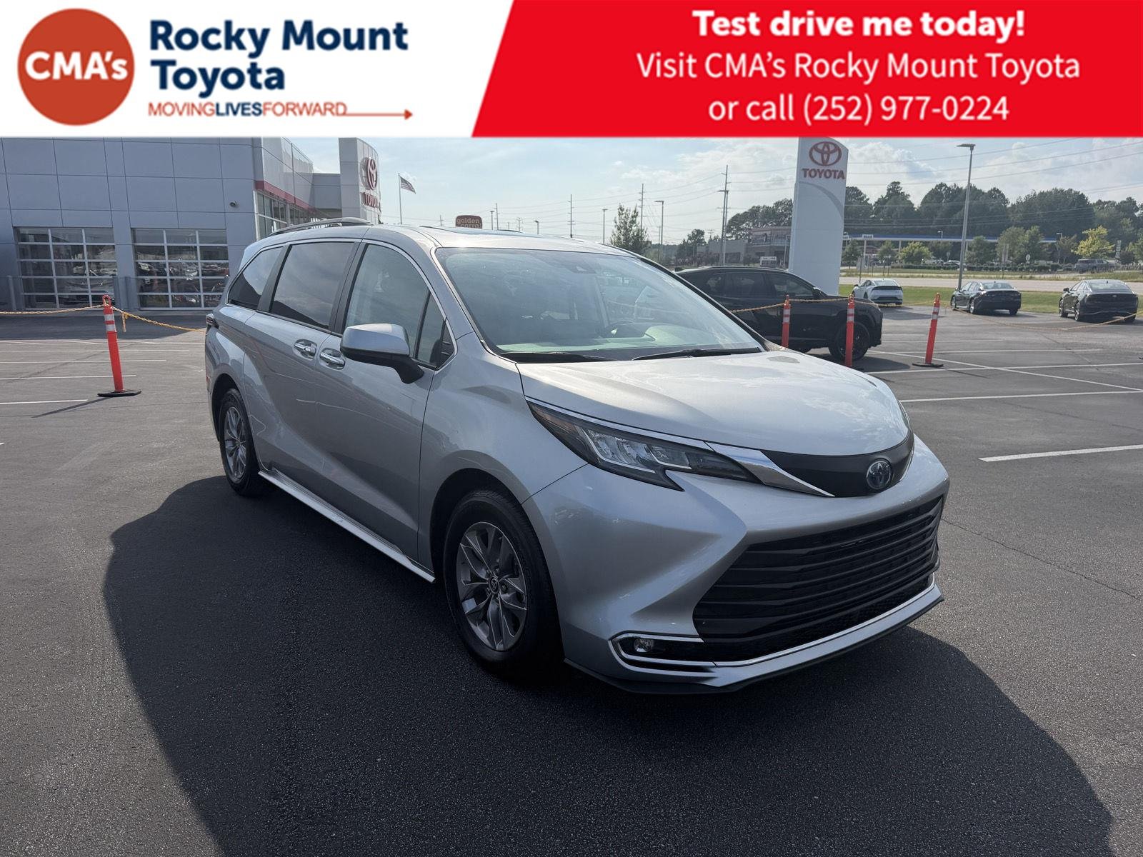 Used 2023 Celestial Silver Metallic Toyota XLE image 3