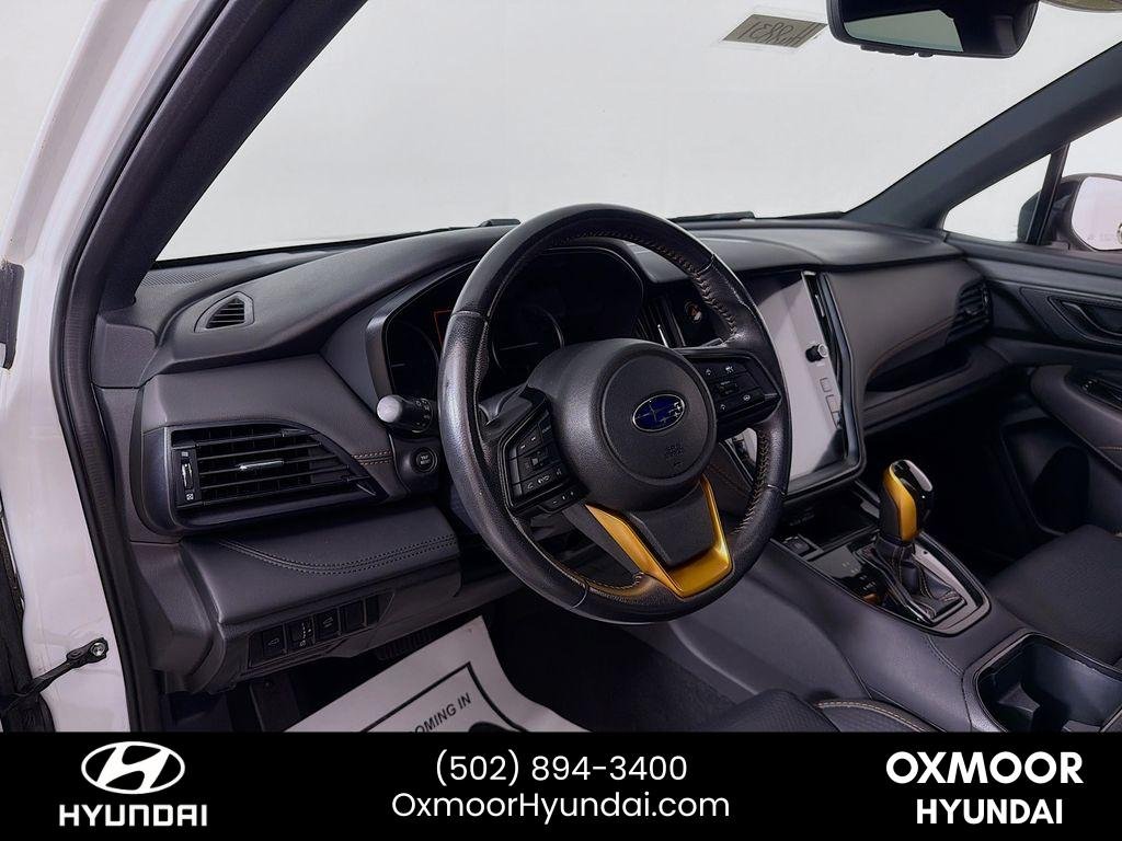 Used 2023 Crystal White Pearl Subaru Wilderness image 9
