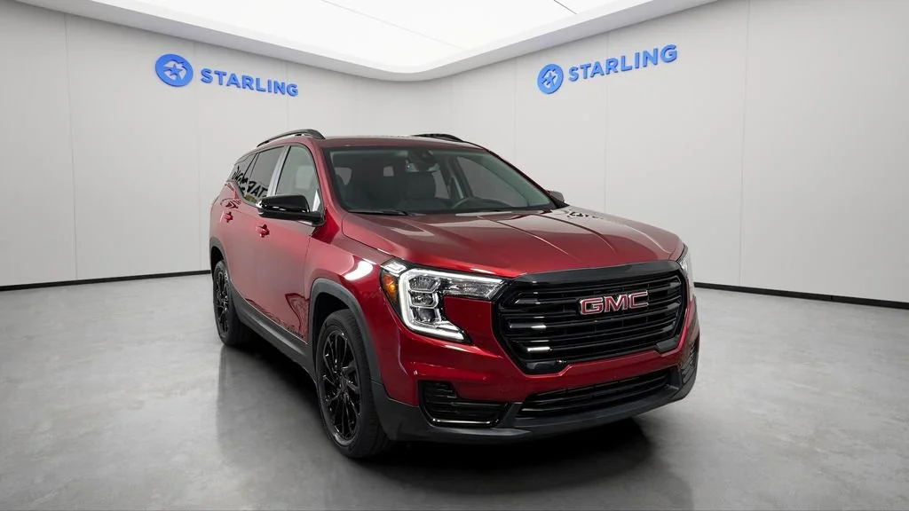 Certified Used 2023 Volcanic Red Tintcoat GMC SLE image 14