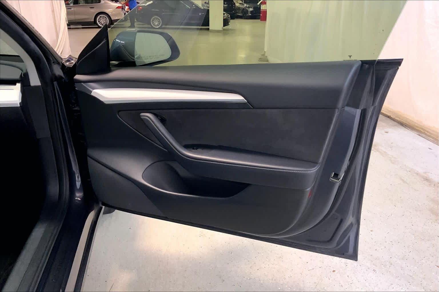 Used 2022 Midnight Silver Metallic Tesla Performance image 22