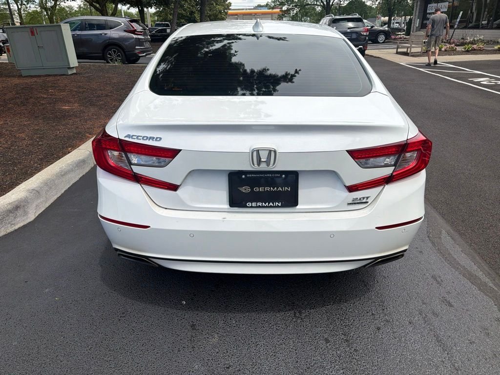 Certified Used 2020 Platinum White Pearl Honda Touring 2.0T image 9