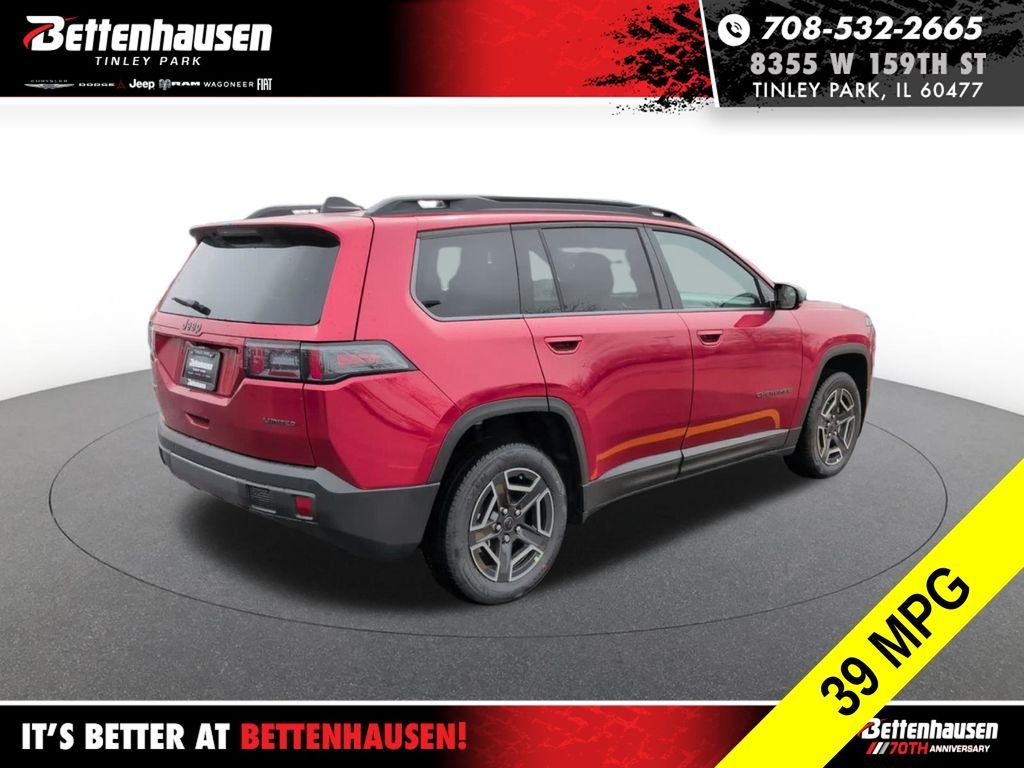 New 2026 Red Hot Pearl-Coat Exterior Paint Jeep Limited image 5