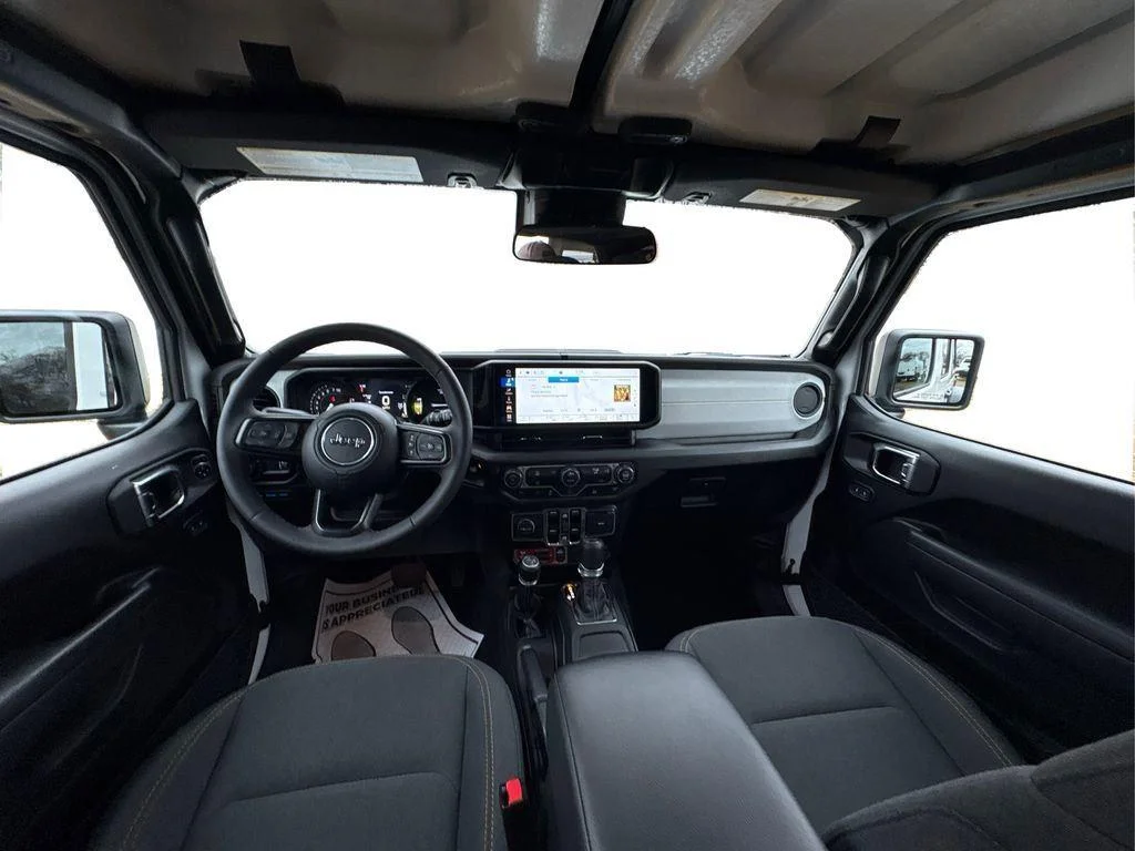 Used 2025 Bright White Clearcoat Jeep Willys image 21
