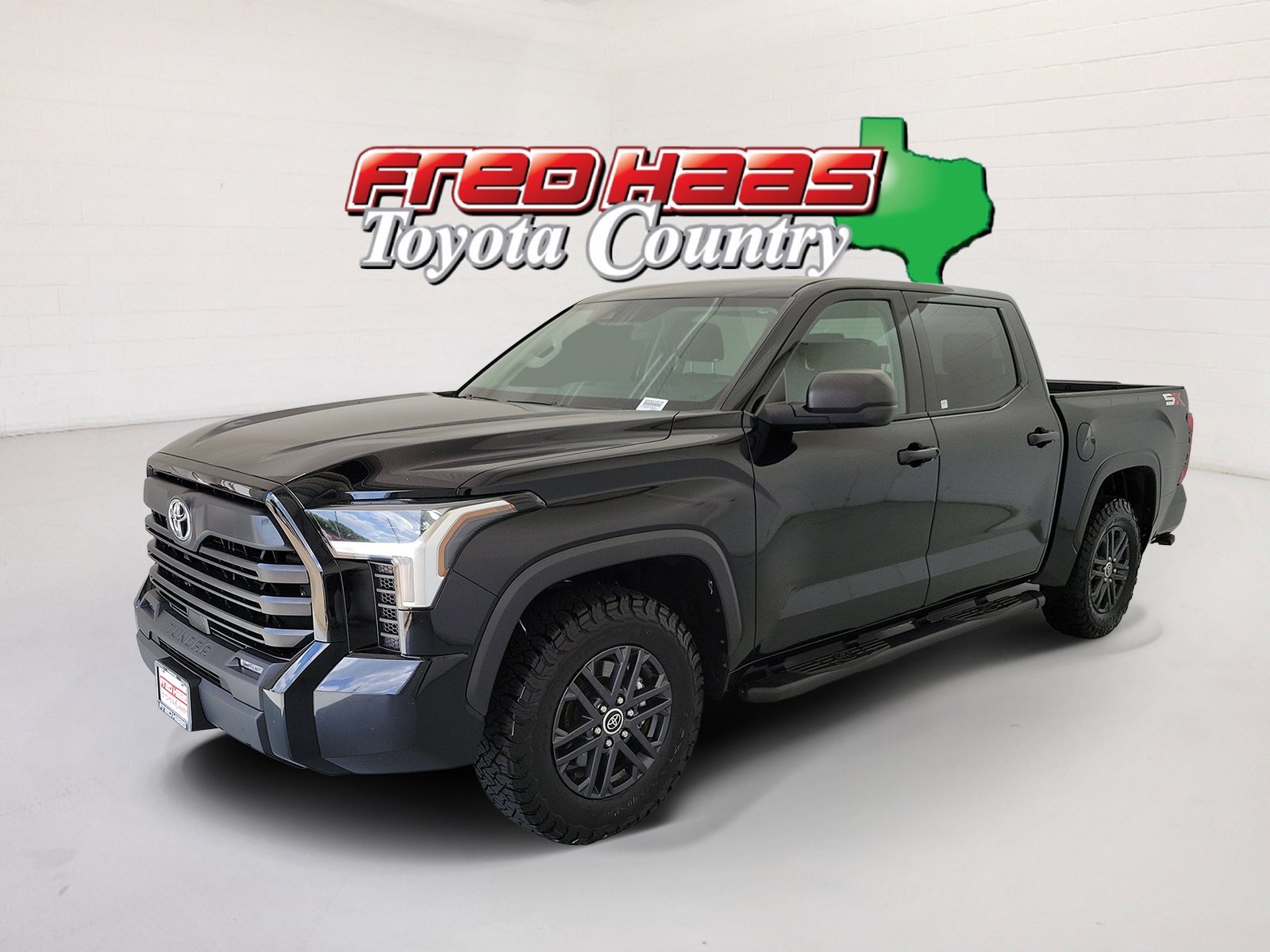 Used 2024 Midnight Black Metallic Toyota SR5 image 1