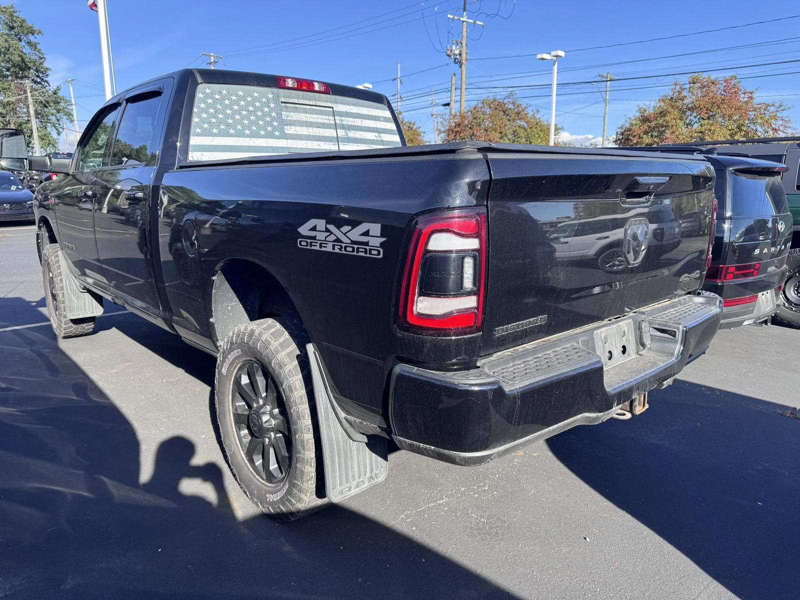 Used 2021 Diamond Black Ram Big Horn image 6