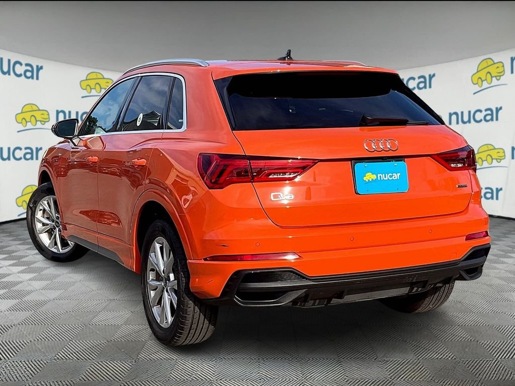 Used 2024 Orange Audi Premium image 4