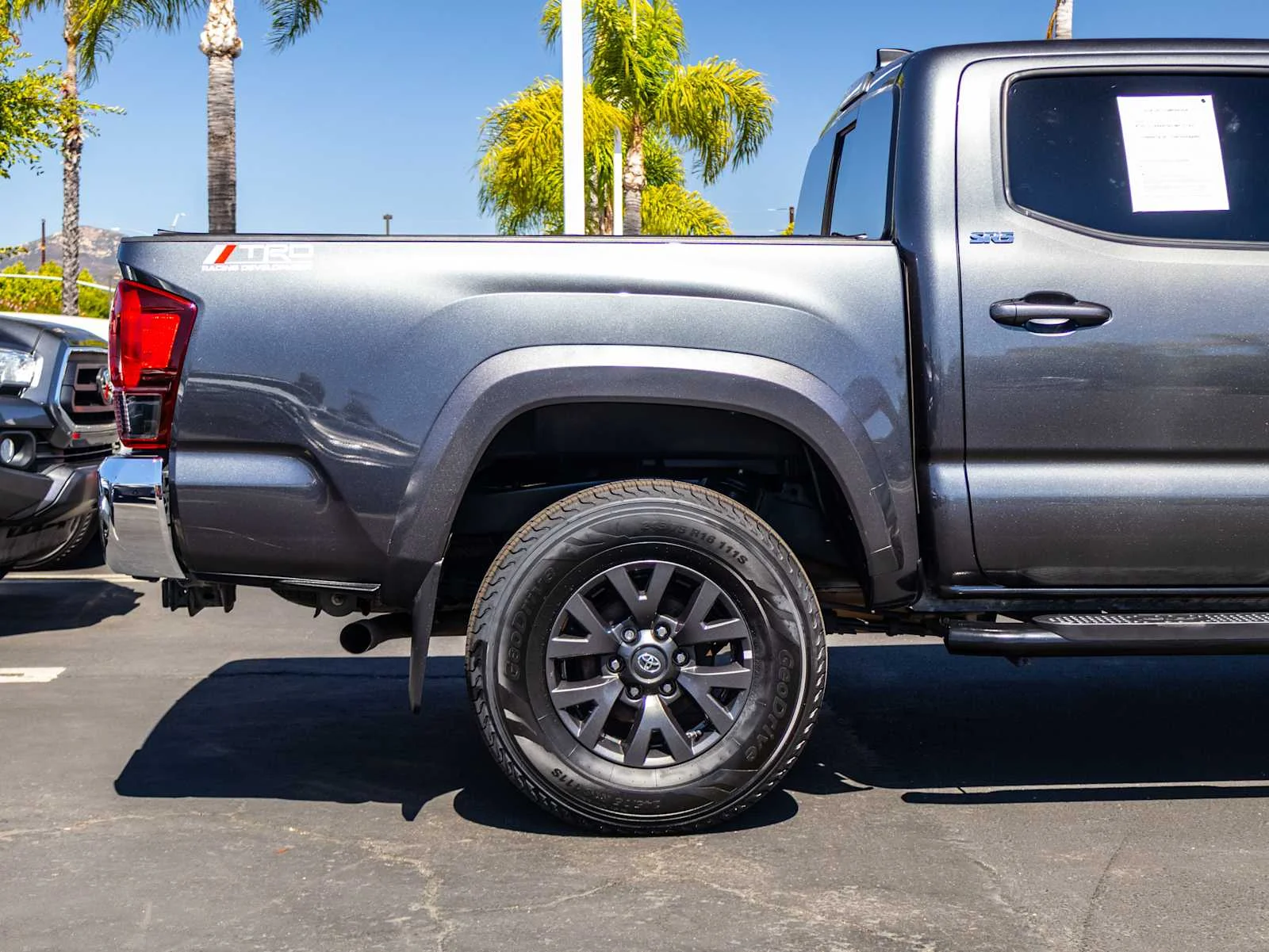 Certified Used 2021 Magnetic Gray Metallic Toyota SR5 image 8