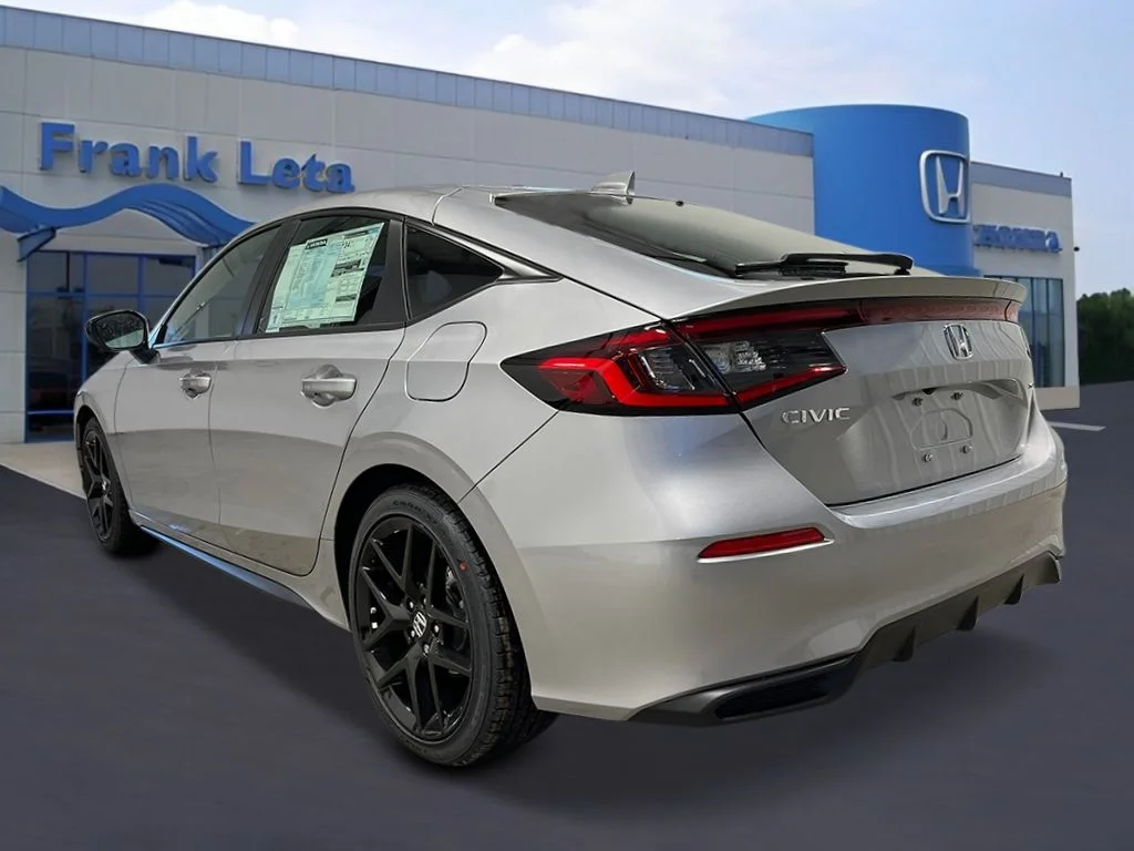 New 2026 Solar Silver Metallic Honda FWD Sport image 3