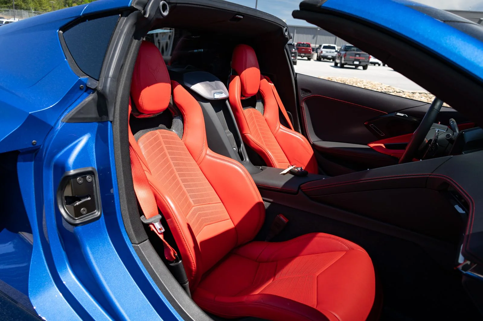 Used 2023 Blue Metallic Chevrolet Stingray image 44
