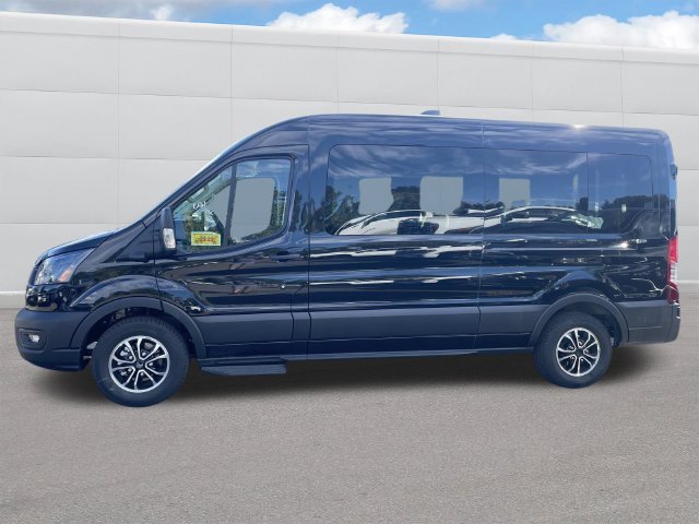 New 2027 Agate Black Metallic Ford Passenger Van XL image 2