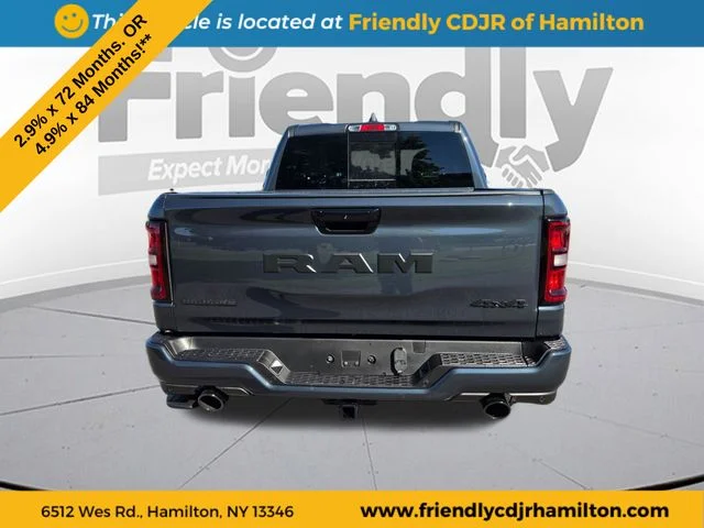 New 2026 Forged Blue Metallic Exterior Paint RAM Big Horn/Lone Star image 6