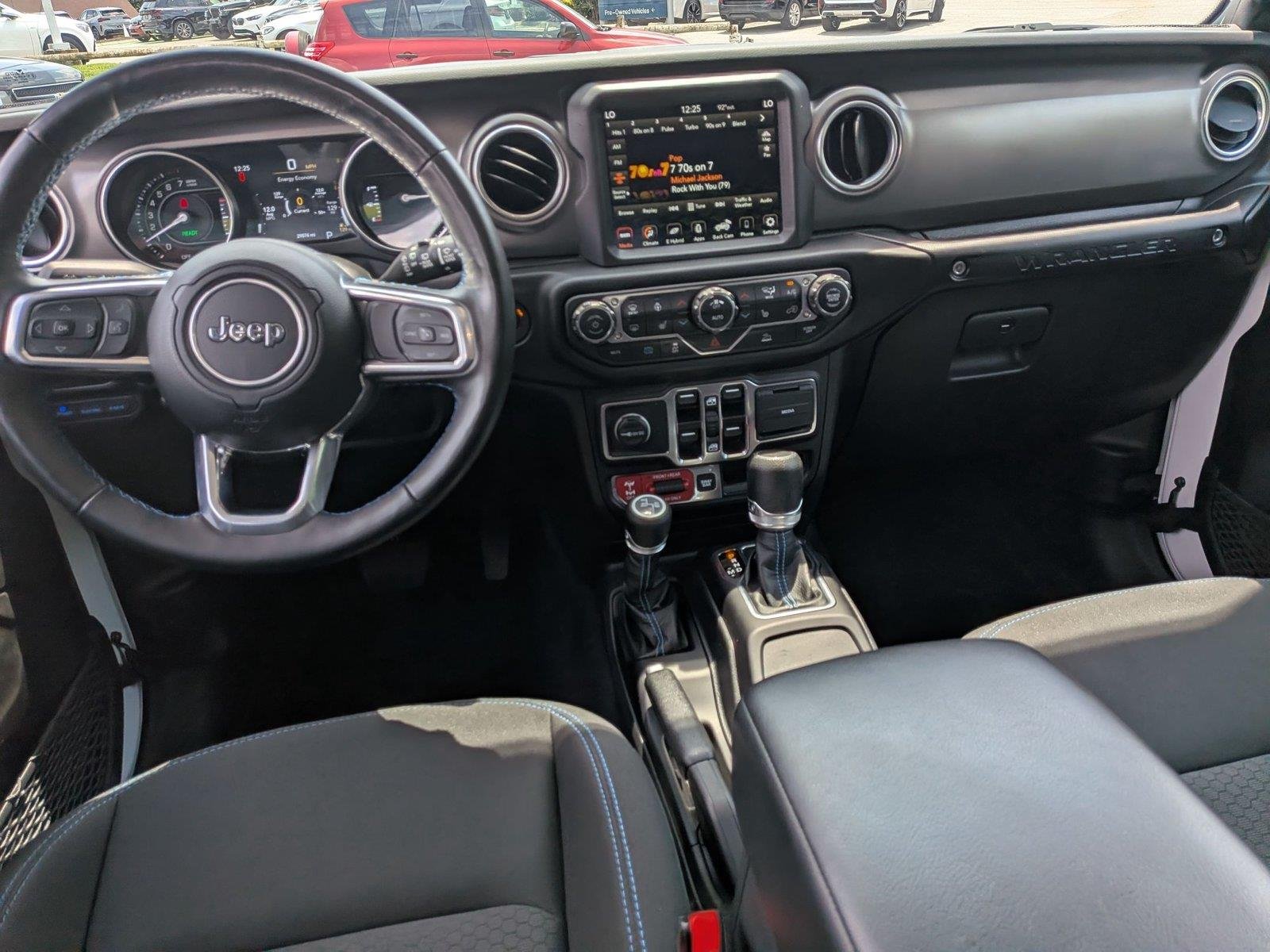 Used 2023 Bright White Clearcoat Jeep Rubicon image 30