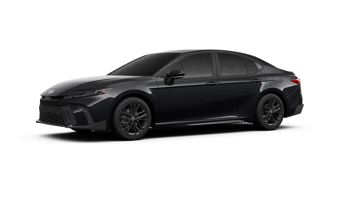 New 2026 Midnight Black Metallic Toyota SE image 2