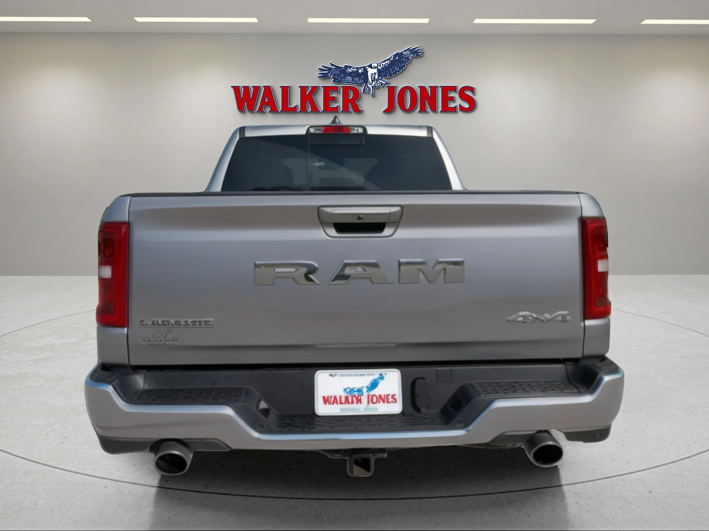 Used 2025 Billet Silver Metallic Clearcoat Ram Laramie image 4