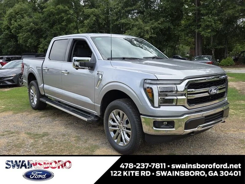 New 2026 Iconic Silver Metallic Ford Lariat® image 1